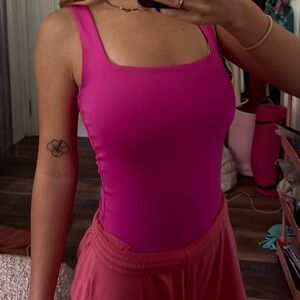 Vibrant Pink body suit